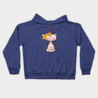 Cat Is My Life Kids Hoodie